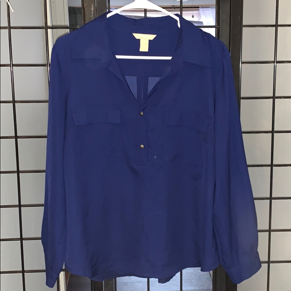 Navy blue long sleeve